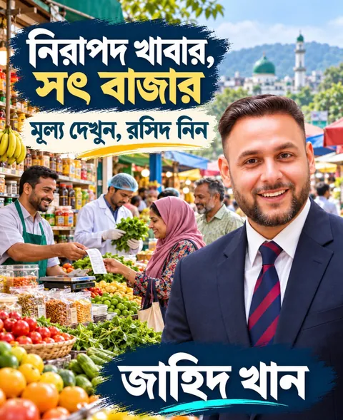 Safe Food, Honest Markets — campaign poster